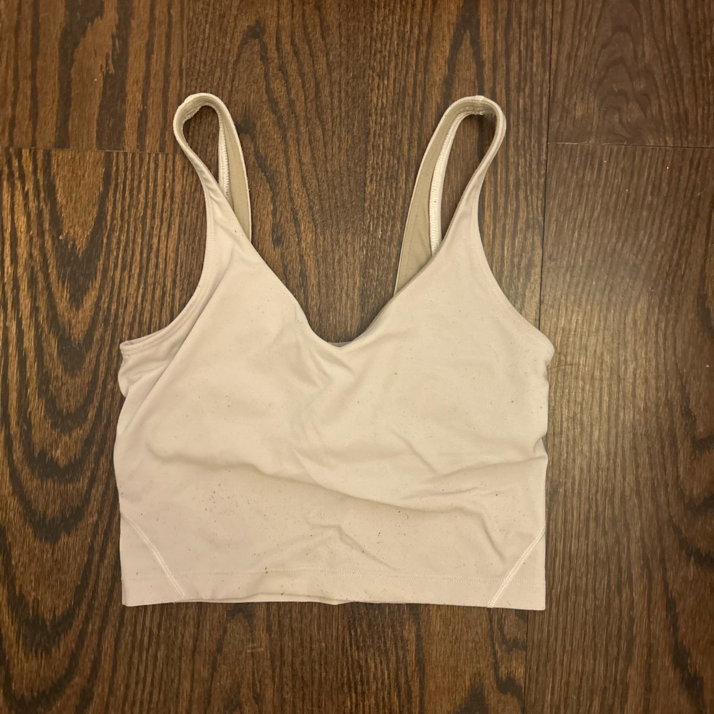 Lululemon Athletica Cream Tank Top